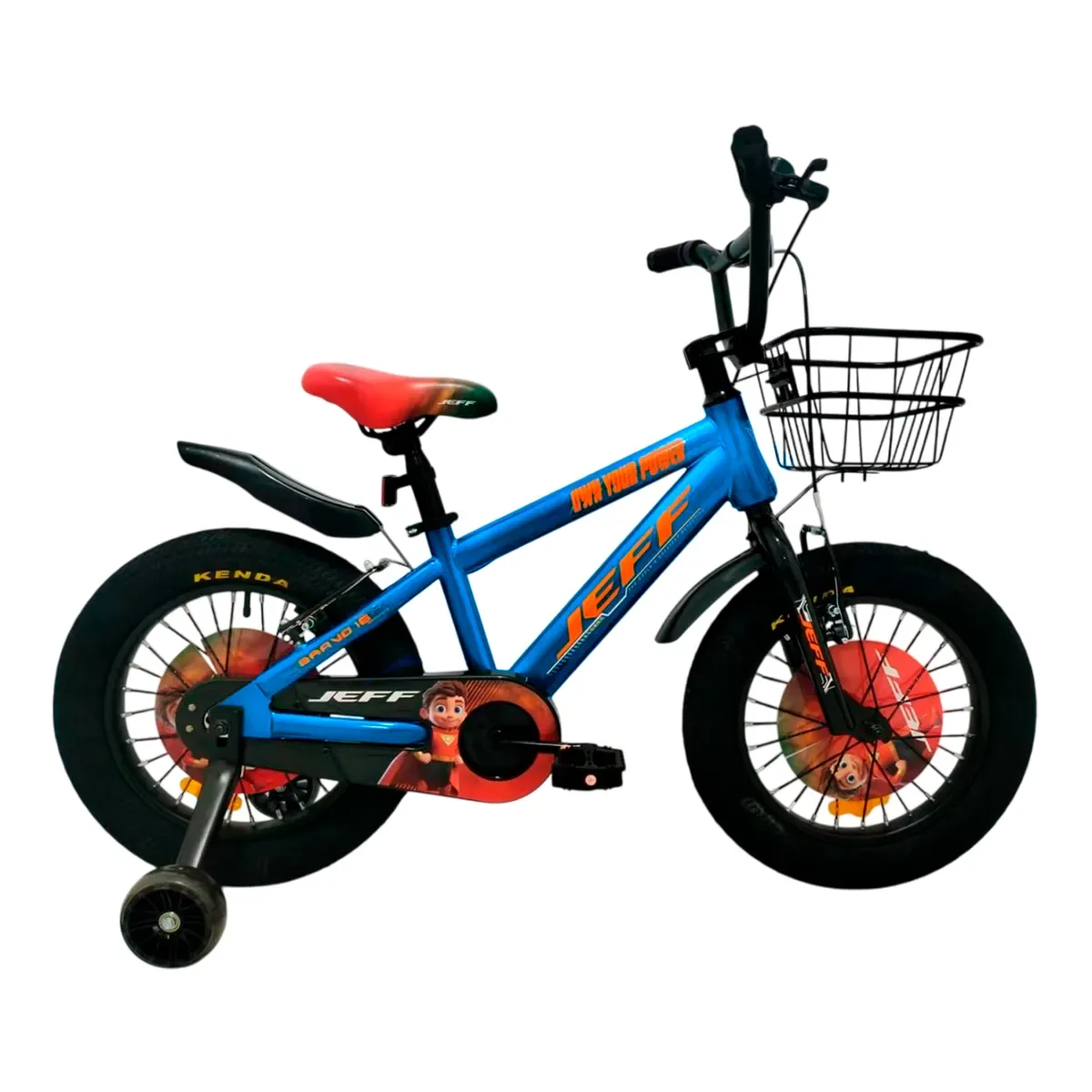 BICICLETA JEFF Bravo Color Celeste Aro 16