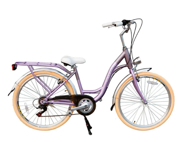 BICICLETA JEFF Cityzen Lila 26
