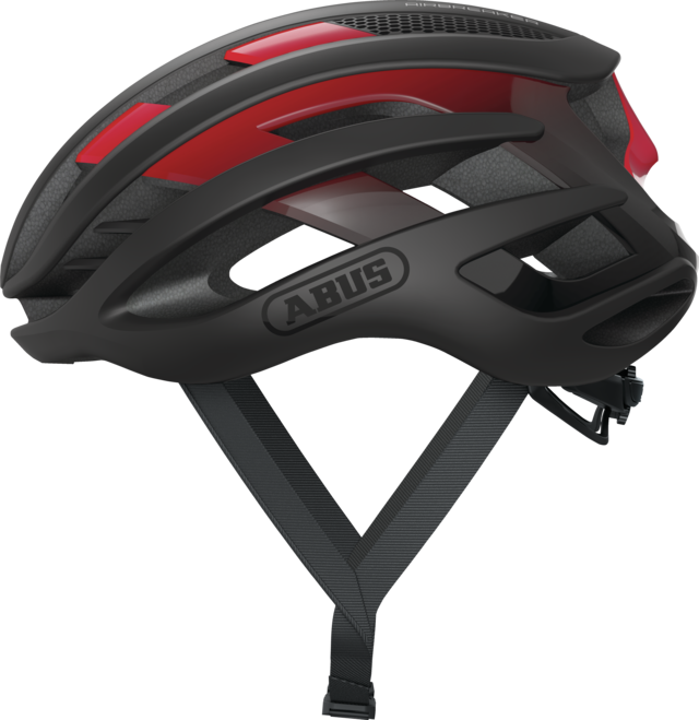 CASCO ABUS AIRBREAKER BLACK RED